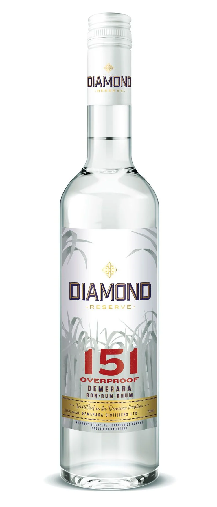 El Dorado Diamond Reserve 151 proof Demerara Rum