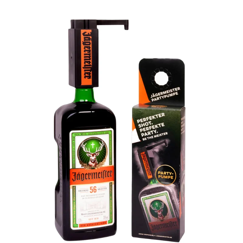JÄGERMEISTER 1,75L. Party Box con dispensador - Jägermeister