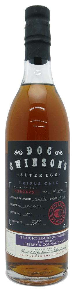 Doc Swinson | Alter Ego Triple Barril | Whisky Bourbon puro