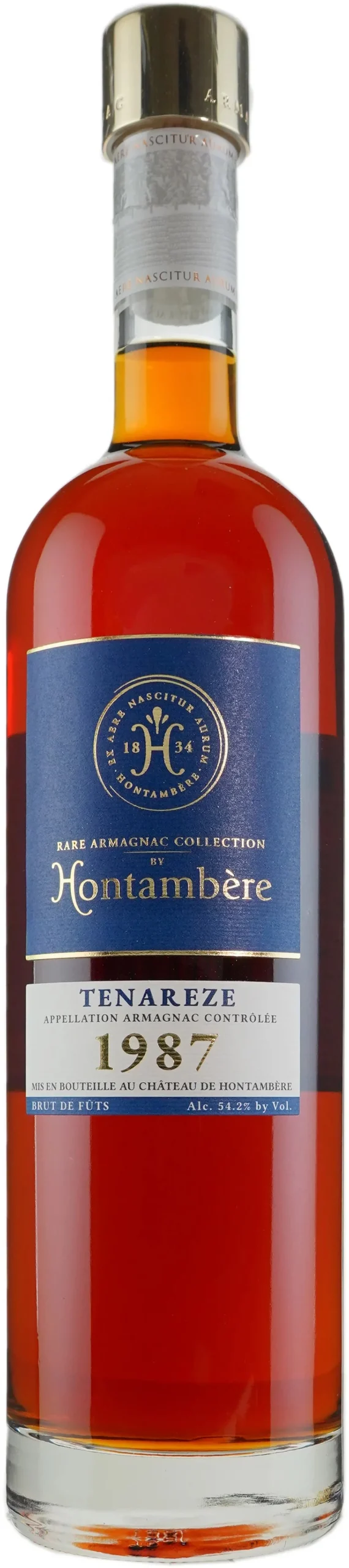 Domaine Hontambere Tenareze 33 year Old Vintage 1987 Armagnac - Brandy