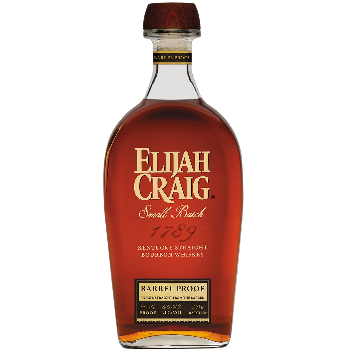 Elijah Craig Barrel Proof 131.4 Proof Batch C918 Bourbon Whiskey