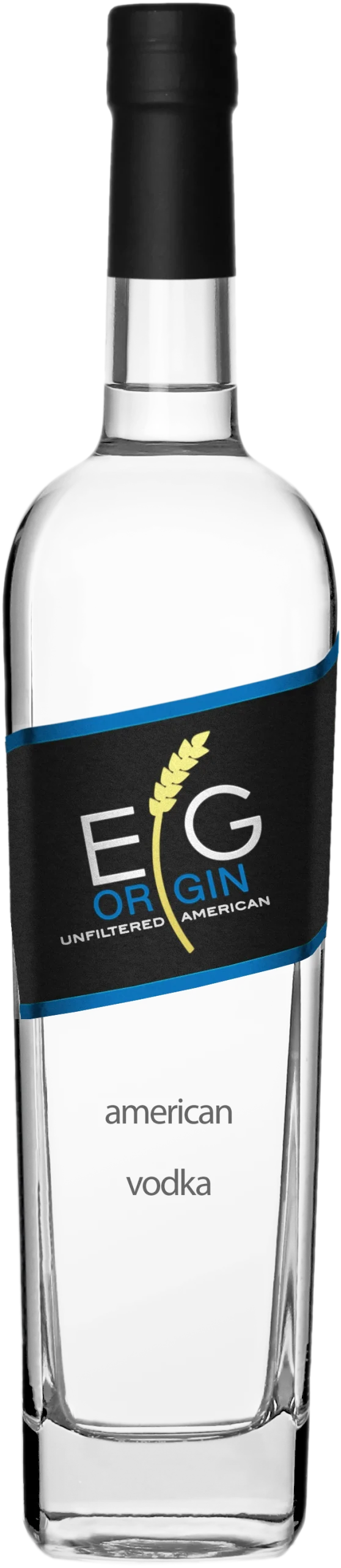 Vodka americano sin filtrar EG Origin