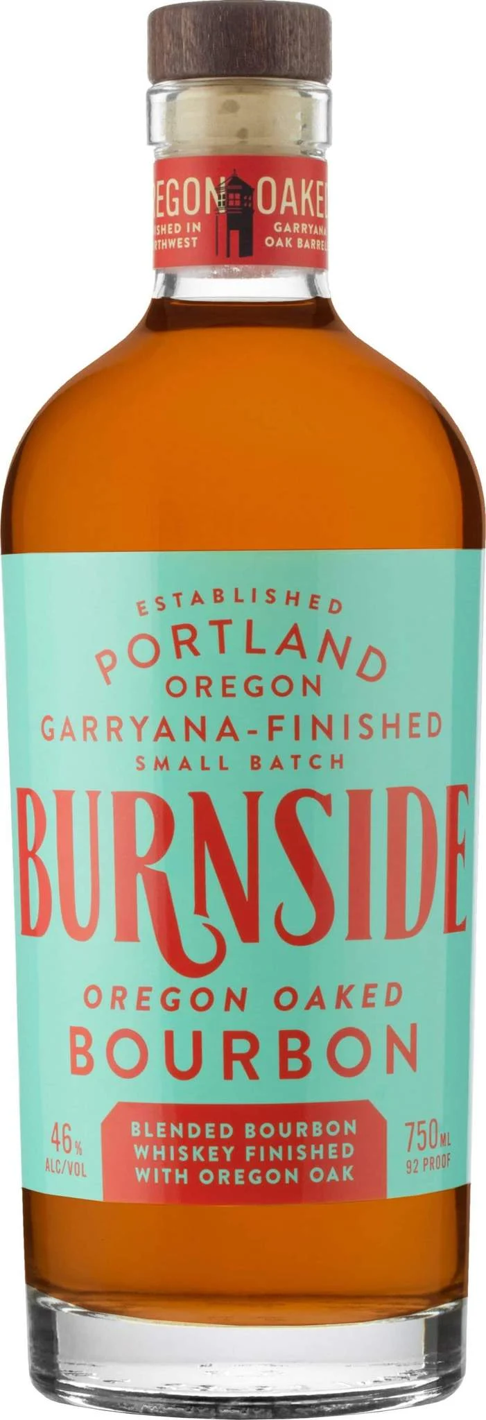 Whisky bourbon añejo con roble de Oregon Burnside
