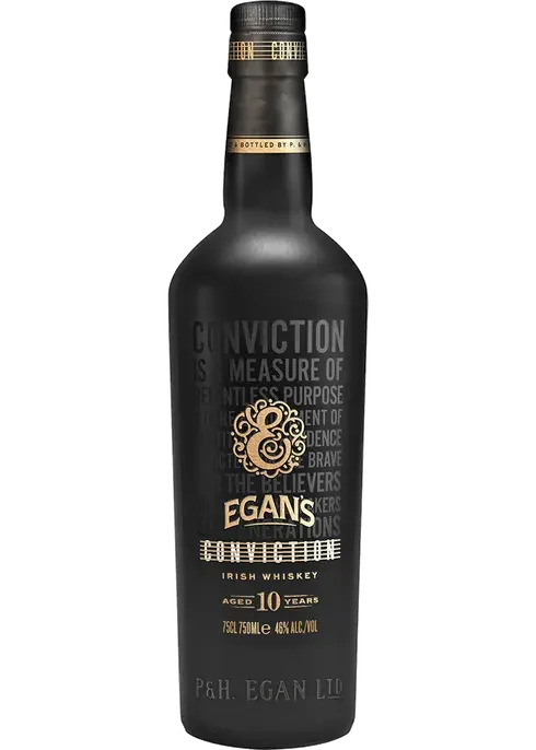 Egan’s Conviction 10 Year Old Irish Whiskey