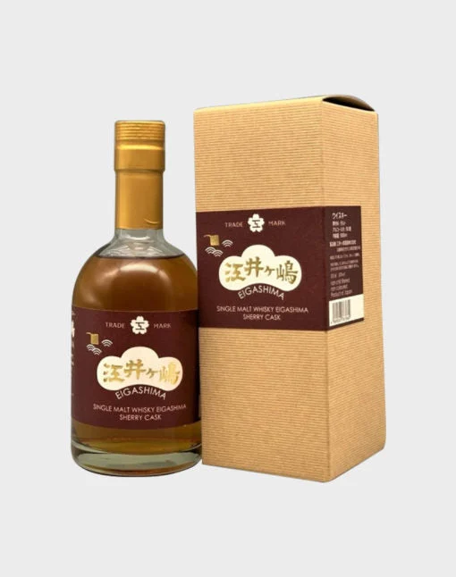 Whisky de barril de jerez de malta única Eigashima | 500ML