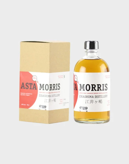 Eigashima x Asta Morris Ex Bourbon Barrel Whisky | 500ML - Whiskey