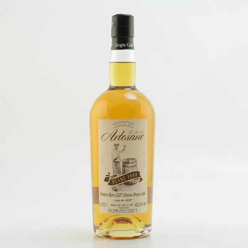 El Ron del Artesano 2007 (cask 9097) - Oloroso Sherry Cask Finish Panamanian Rum | 700ML
