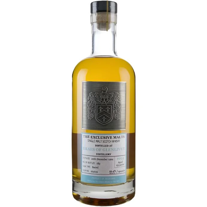 Exclusive Malts Braeval 23 year Old 1994 Scotch Whisky - Whiskey