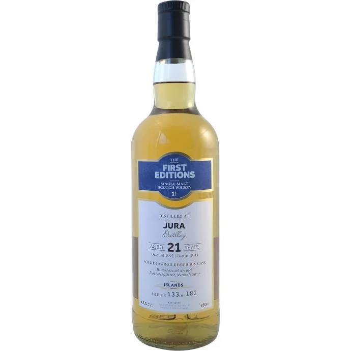 First Editions Jura 21 year Old 1992 Scotch Whisky - Whiskey