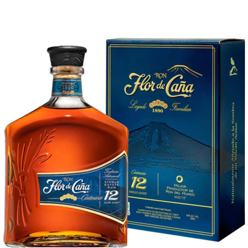 FLOR DE CAÑA 12 Años - Flor de Caña