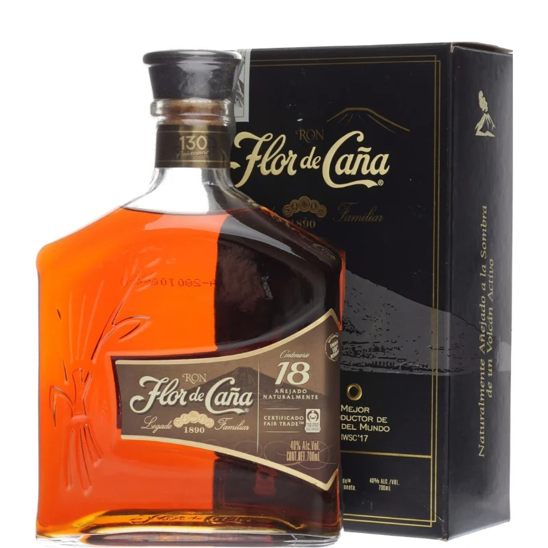 FLOR DE CAÑA 18 Años - Flor de Caña