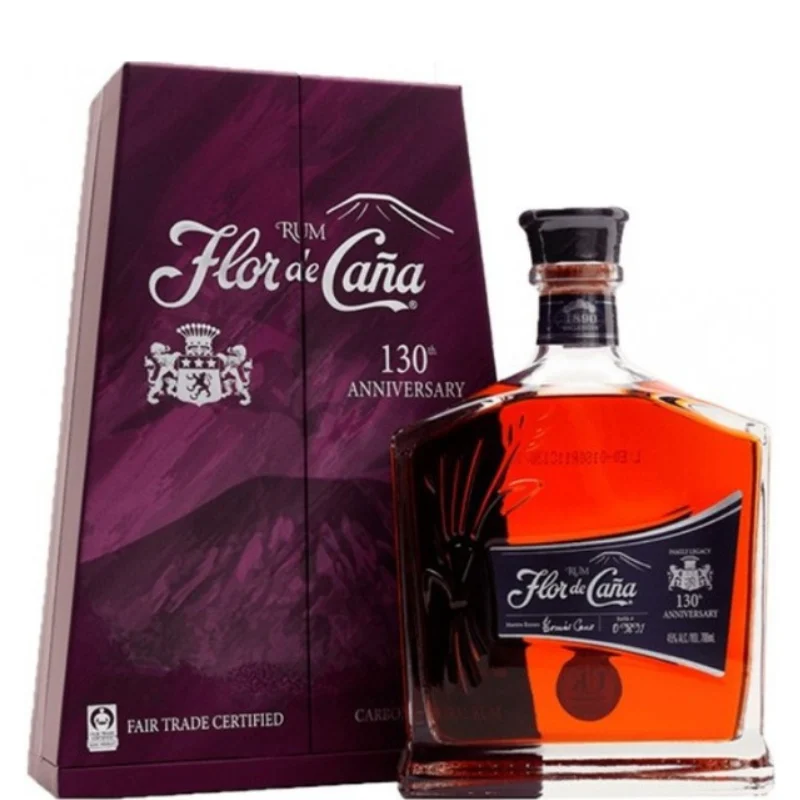 FLOR DE CAÑA 20 Años 130 Aniversario - Flor de Caña