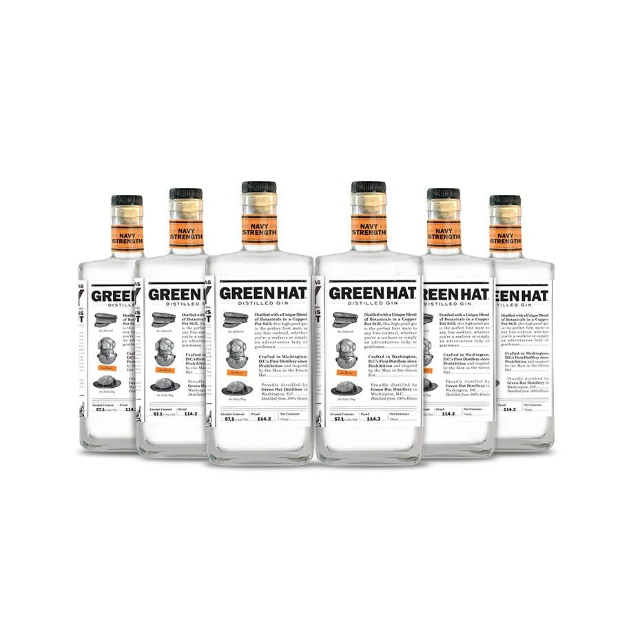 Green Hat | Navy Strength Gin (6) Bottle Bundle