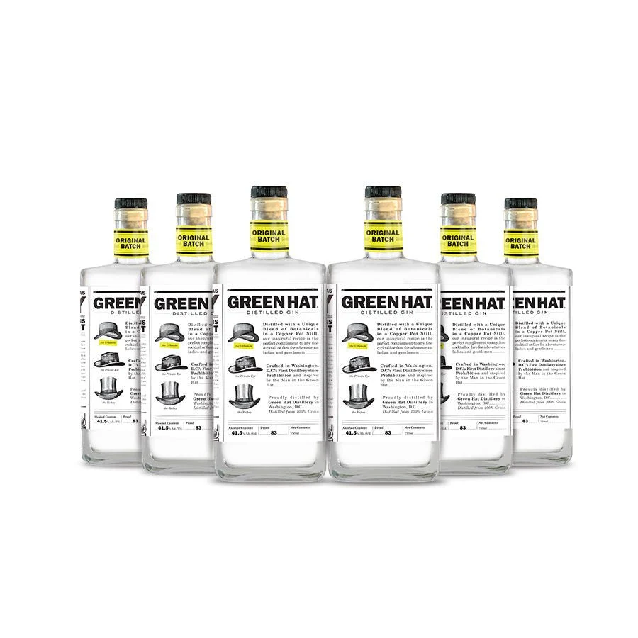 Green Hat | Original Batch Gin (6) Bottle Bundle