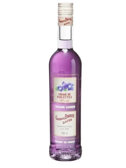 Gabriel Boudier Creme de Violettes French Liqueur | 500ML - Licor