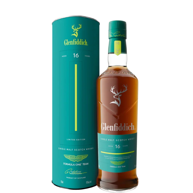 GLENFIDDICH 16 Años ASTON MARTIN Formula One Limited Edition - The Glenfiddich Distillery
