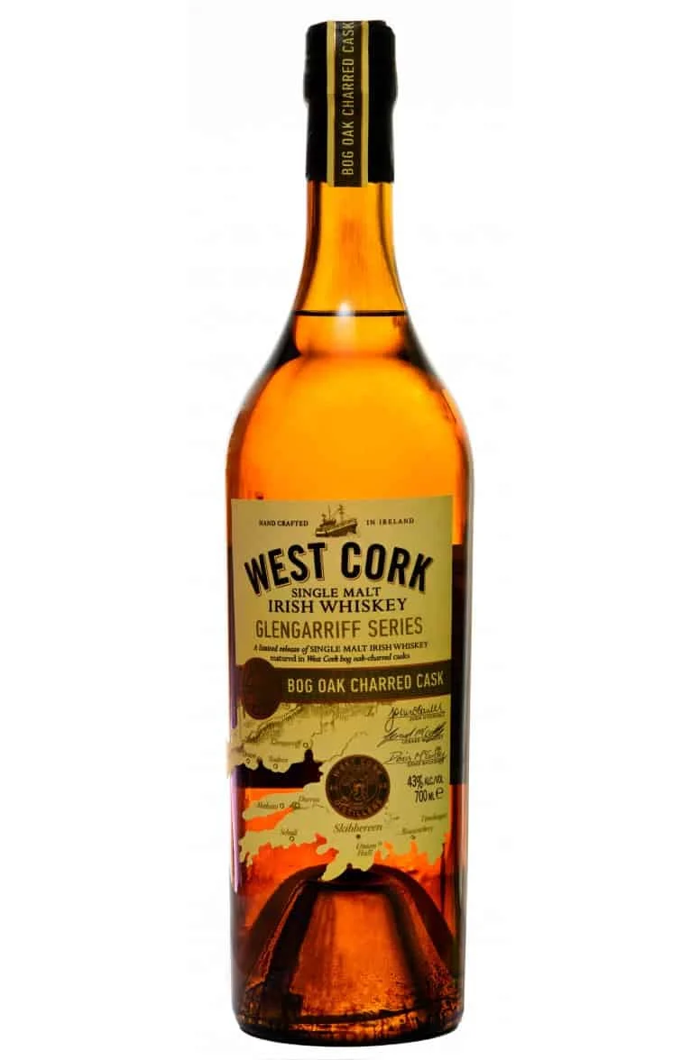 West Cork Glengarriff Series Bog Oak Charred Cask Whiskey
