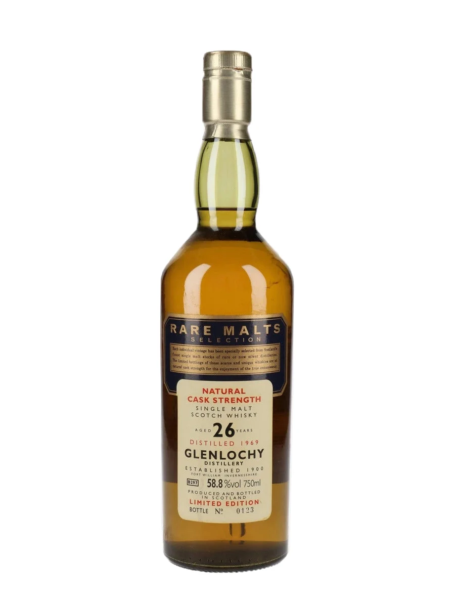 Glenlochy 1969 26 Year Old Rare Malts Highland Single Malt Scotch Whisky - Whiskey