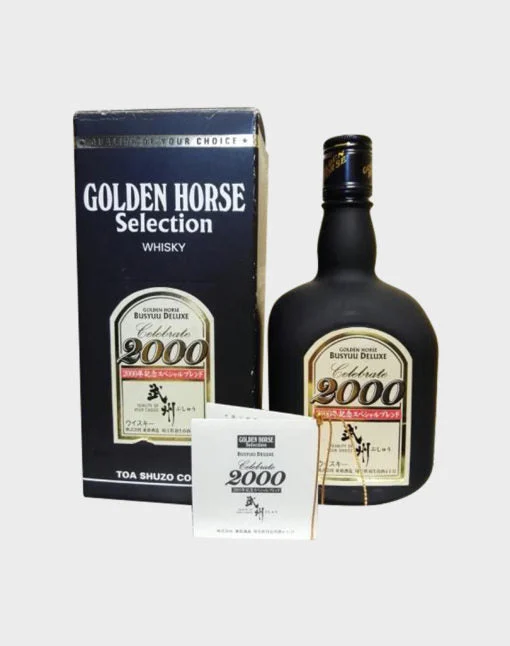 Whisky de edición limitada Golden Horse 2000 Memorial Bottle | 720ML