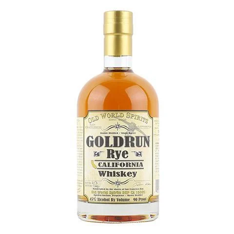 Whisky Goldrun de centeno de California