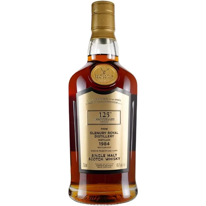 Gordon & Macphail Glenury Royal 35 year Old 125th Anniversary Bottling 1984 Scotch Whisky - Whiskey