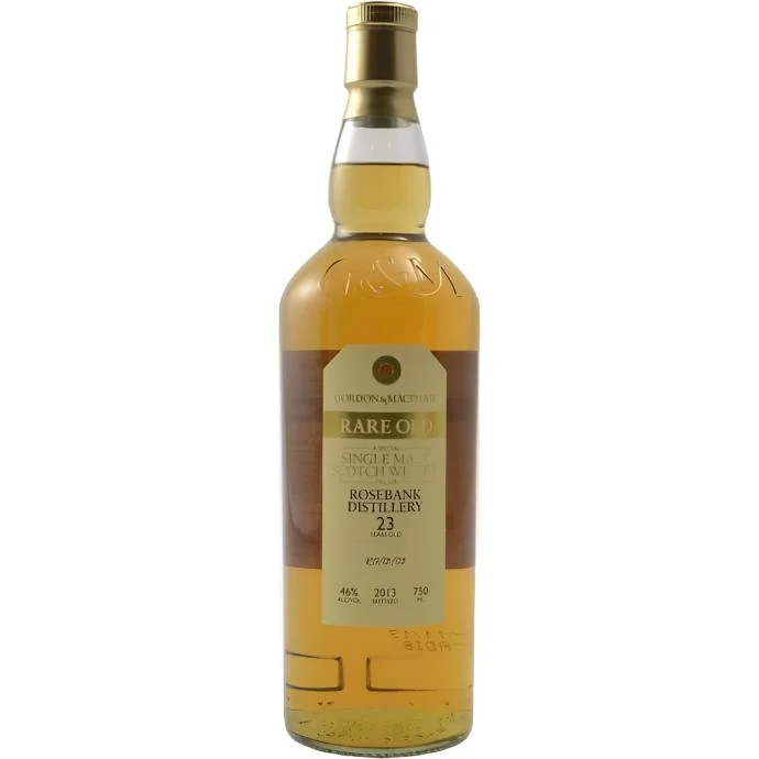 Gordon & Macphail Old & Rare Rosebank 23 year Old from RF Sherry Hoggie 1989 Scotch Whisky - Whiskey