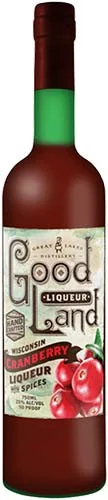 Great Lakes Distillery Good Land Door County Cranberry Liqueur - Licor