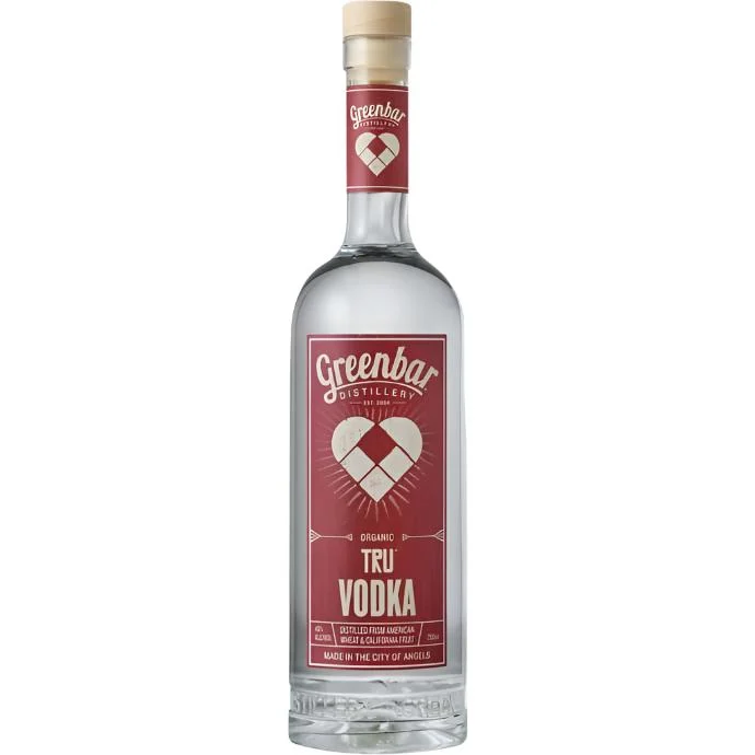 Vodka de trigo orgánico de la destilería Greenbar