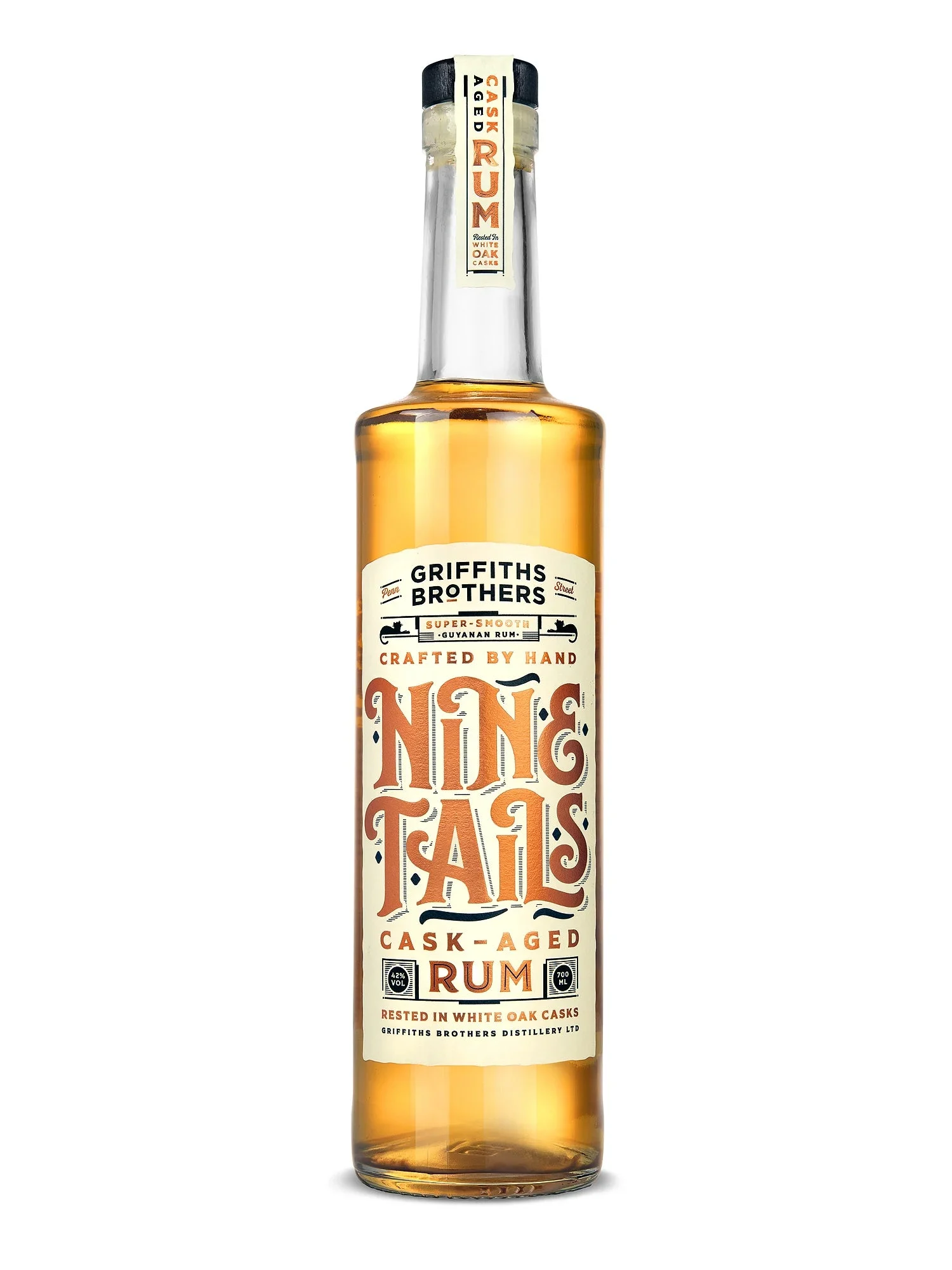 Griffiths Brothers Nine Tails Cask-Aged Rum | 700ML