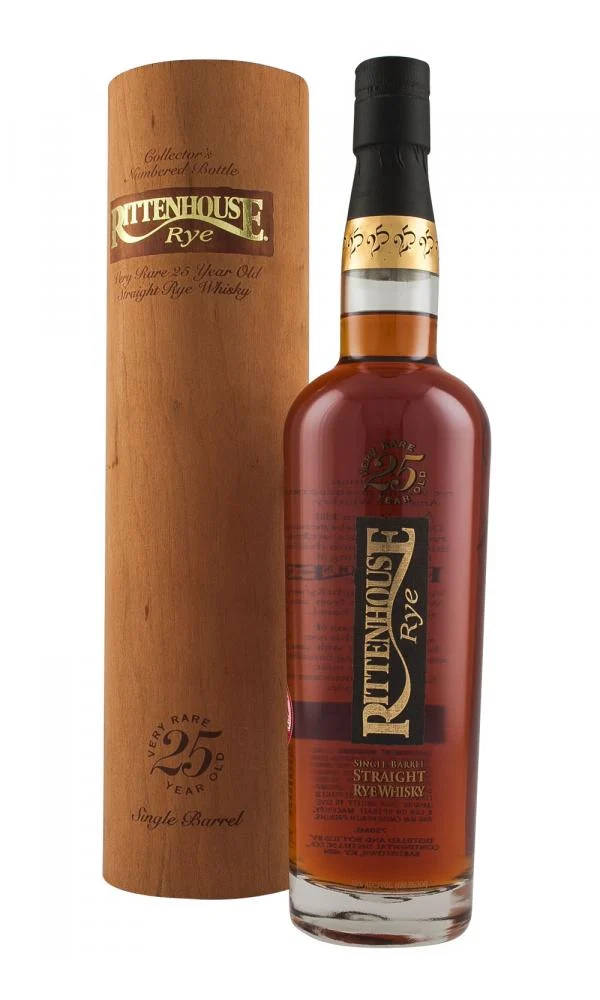 Rittenhouse Very Rare Single Barrel 25 Year Old Straight Rye Whisky - Whiskey