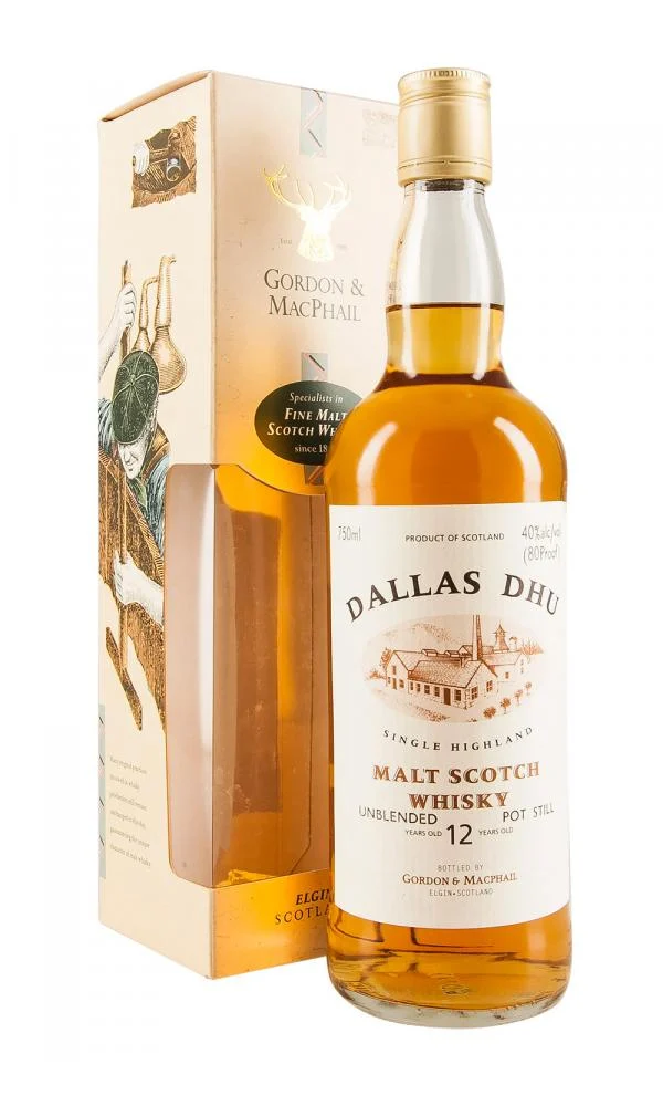 Gordon & MacPhail Dallas Dhu 12 años Whisky escocés de pura malta - Vermont