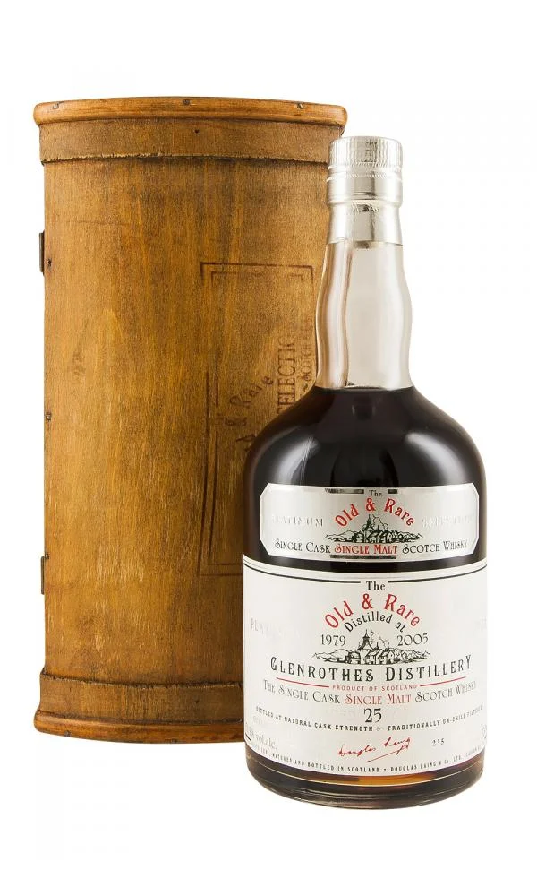 Glenrothes 1979 25 Year Old Douglas Laing Platinum Selection Speyside Single Malt Scotch Whisky | 700ML - Whiskey