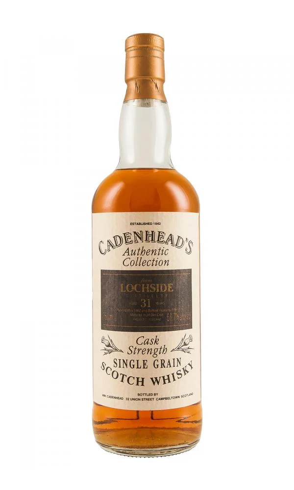 Cadenhead's Lochside 1962 Authentic Collection 31 Year Old Single Grain Scotch Whisky - Whiskey