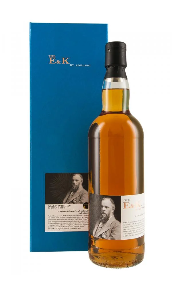 The E&K 5 Year Adelphi Old Malt Whisky | 700ML - Whiskey