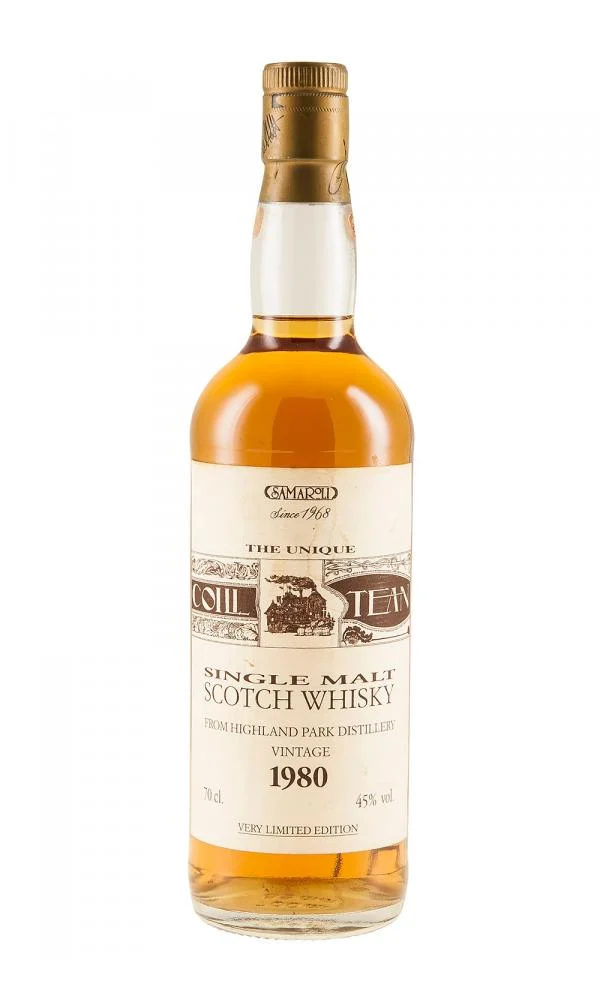 Highland Park 1980 Samaroli Coilltean Very Limited Edition Single Malt Scotch Whisky | 700ML - Whiskey