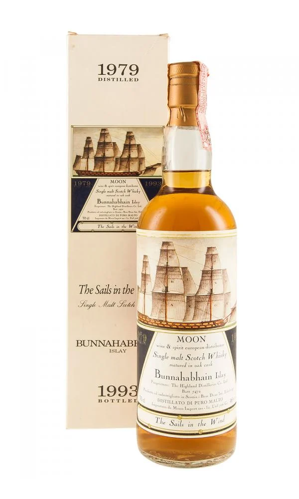 Bunnahabhain 1979 Moon Import / The Sails in the Wind Single Malt Scotch Whisky - Whiskey