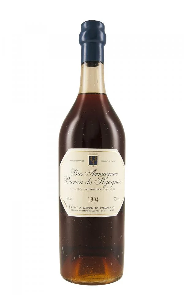 1904 Baron de Sigognac Vintage Bas Armagnac | 700ML - Liqueur