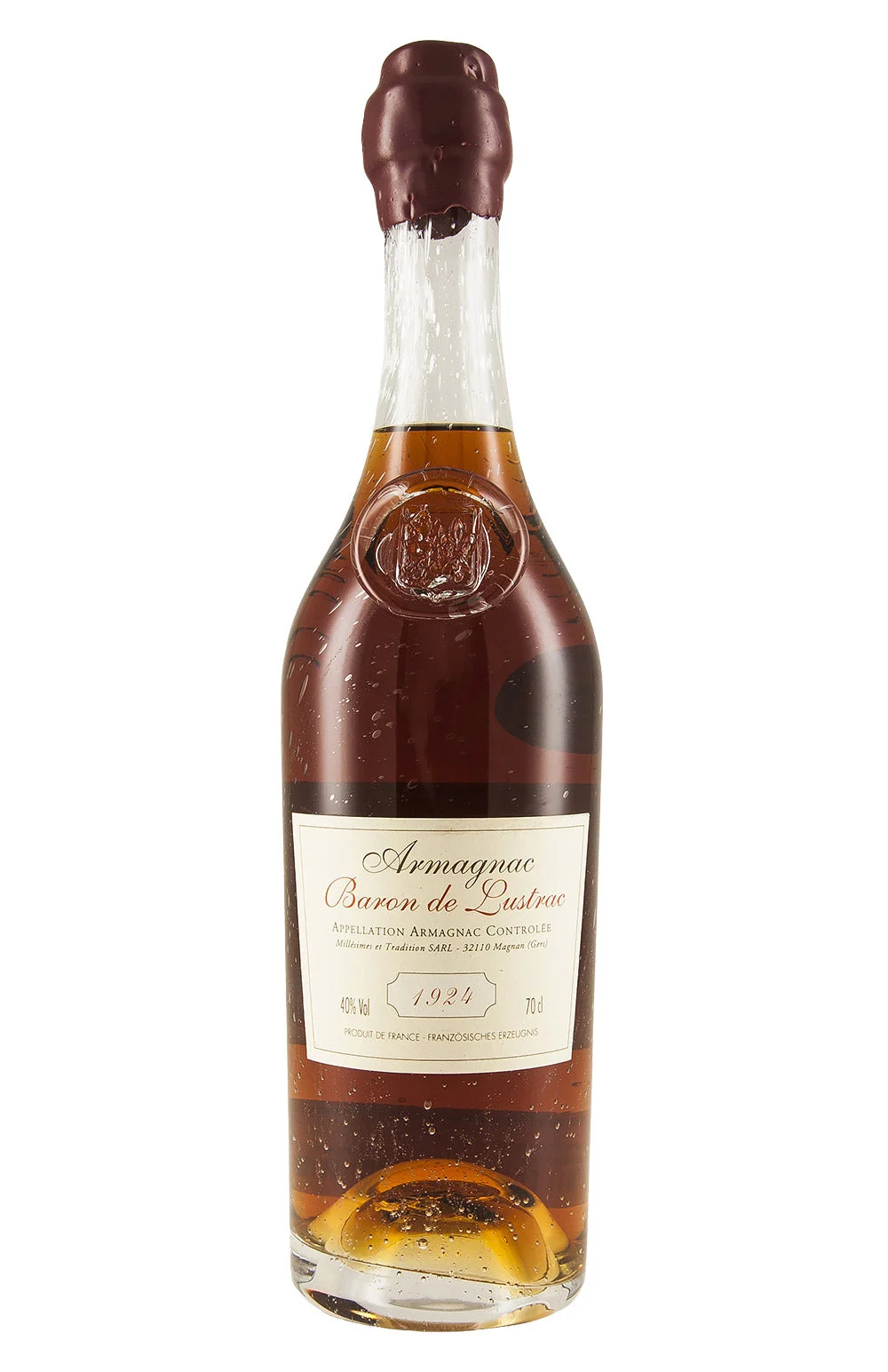 1924 Baron de Lustrac Vintage Armagnac | 700ML - Liqueur