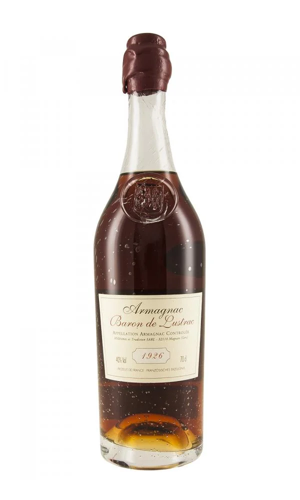 1926 Baron de Lustrac Vintage Armagnac | 700ML - Liqueur