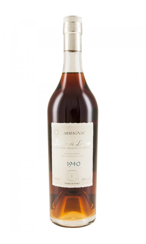 1940 Baron de Lustrac Vintage Armagnac | 700ML - Liqueur