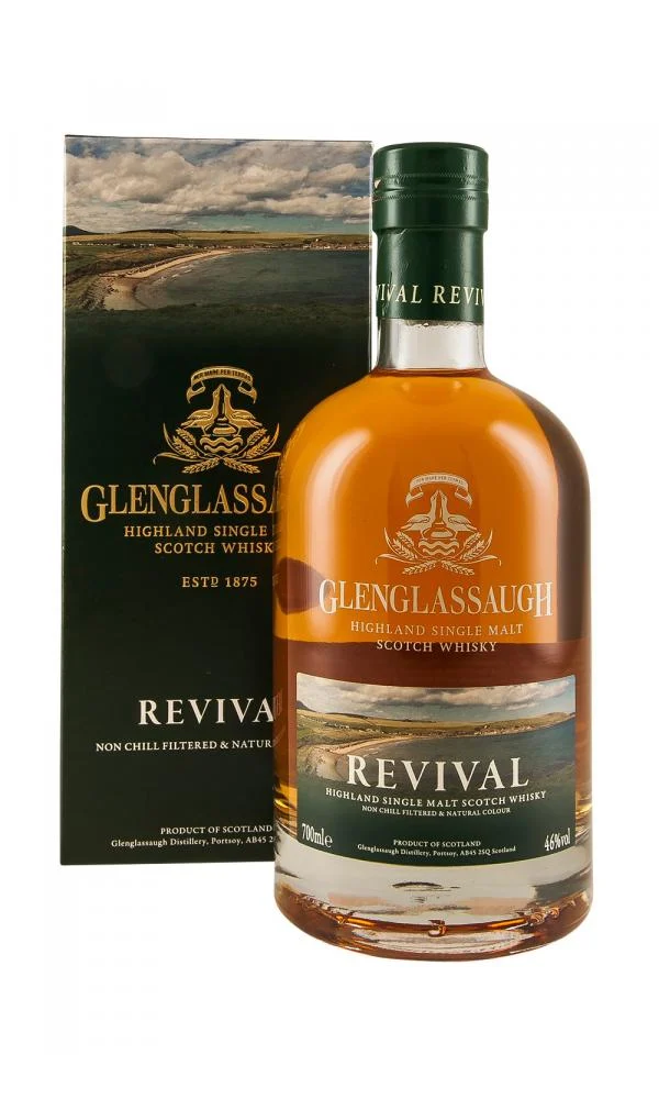 Glenglassaugh Revival Highland Single Malt Scotch Whisky | 700ML - Whiskey