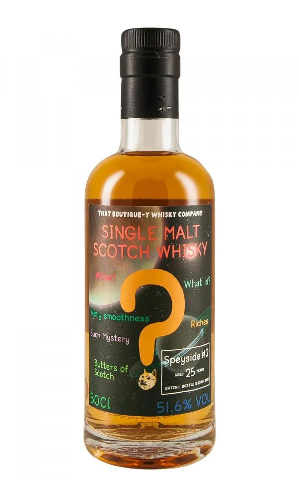 That Boutique-y Whisky Company Speyside #2 25Year Old Batch #1 Single Malt Scotch Whisky | 500ML
