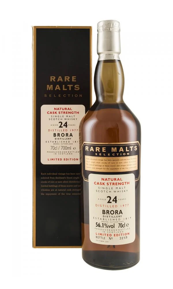 Brora 1977 24 Year Old Rare Malts Highland Single Malt Scotch Whisky | 700ML - Whiskey