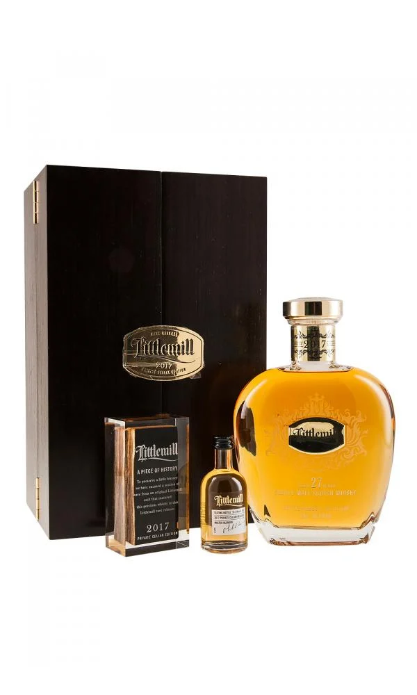 Littlemill 27 Year Old Private Cellar Edition 2017 Single Malt Scotch Whisky | 700ML - Whiskey