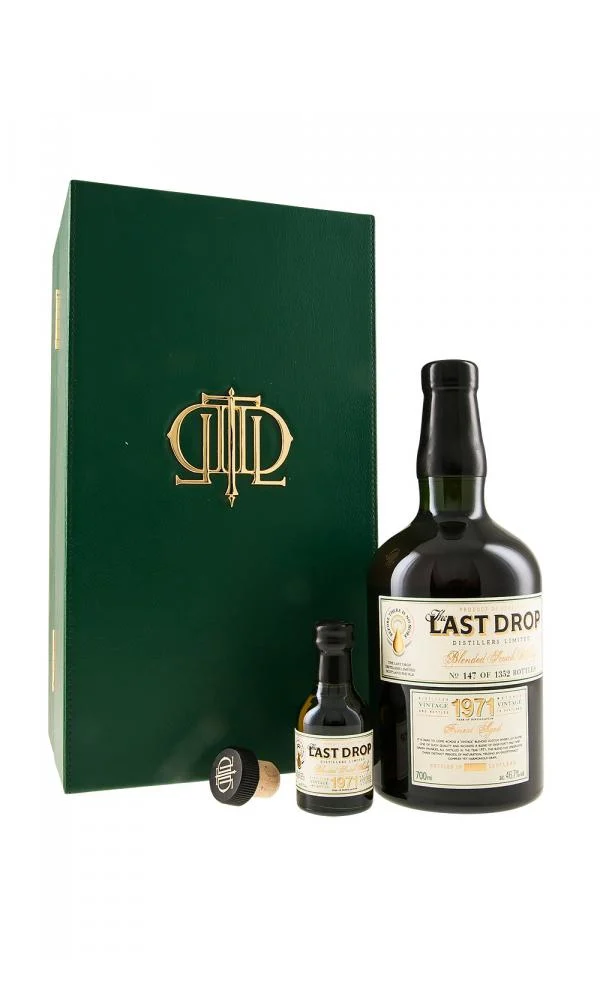 1971 The Last Drop Vintage Finest Aged Blended Scotch Whisky | 700ML - Whiskey