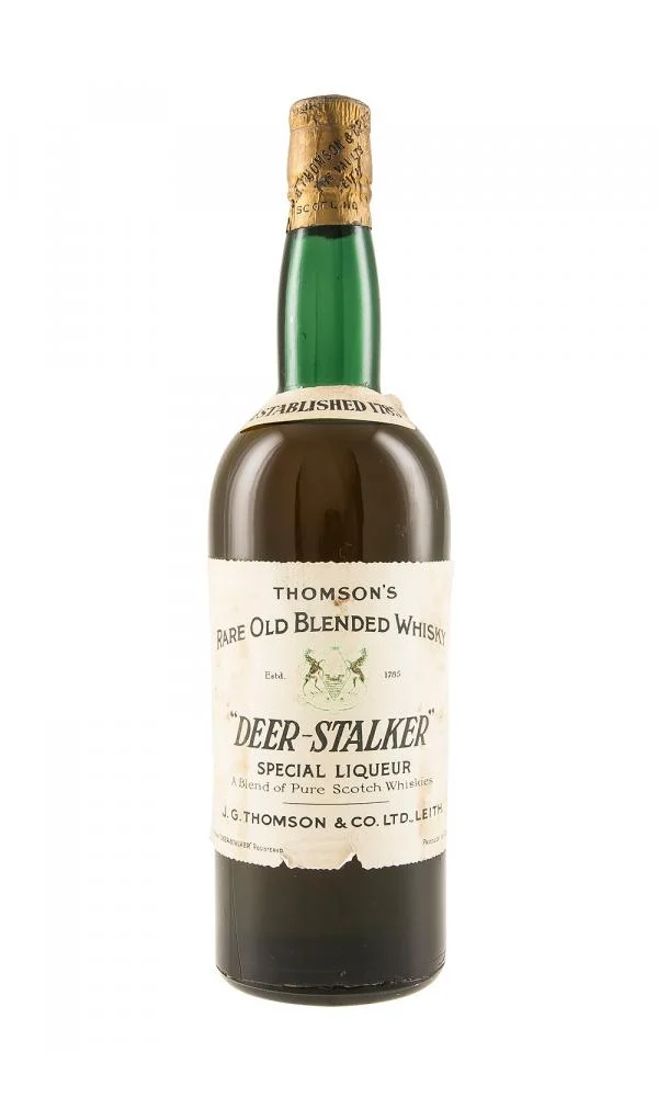 Thomson Deer-Stalker c. 1905-1908 Special Pure Scotch Whisky Liqueur