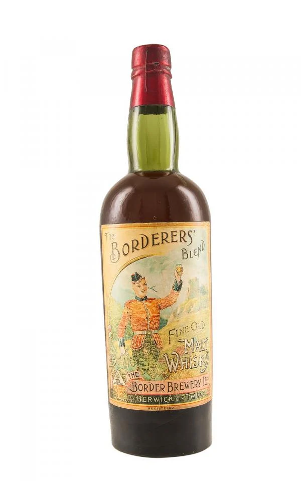La mezcla de los fronterizos c. Whisky de malta de 1910 - Whiskey