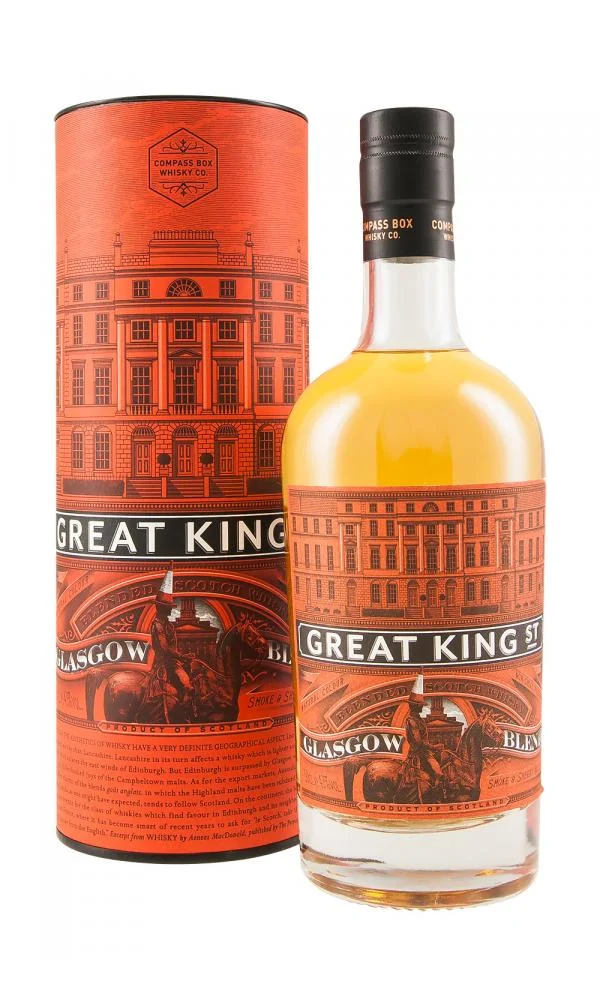 Compass Box Great King Street Glasgow Blend Whisky | 500ML - Whiskey