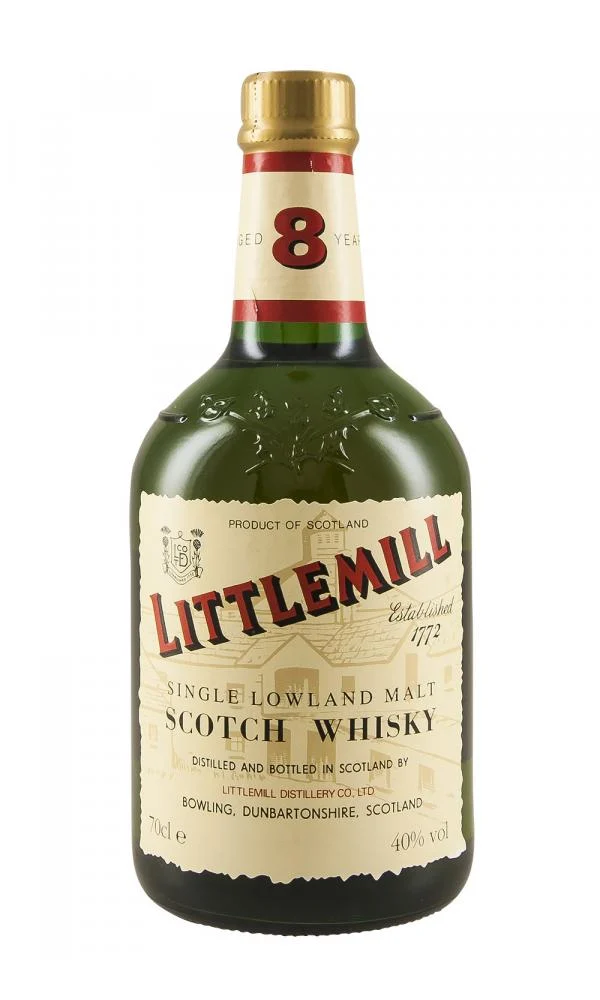 Littlemill 8 Year Old Single Lowland Malt Scotch Whisky | 700ML - Whiskey