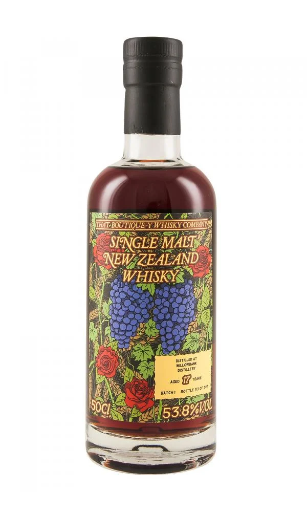 That Boutique-y Whisky Company Willowbank 17 Year Old Batch #1 Single Malt New Zealand Whisky | 500ML